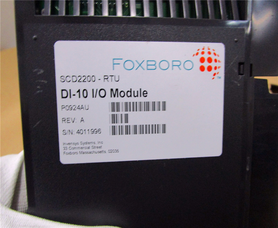 Invensys Foxboro SCD2200-RTU COM X,P0924AM Rev A,S2-D2/t20B V1.1,Unuse,USA#92709
