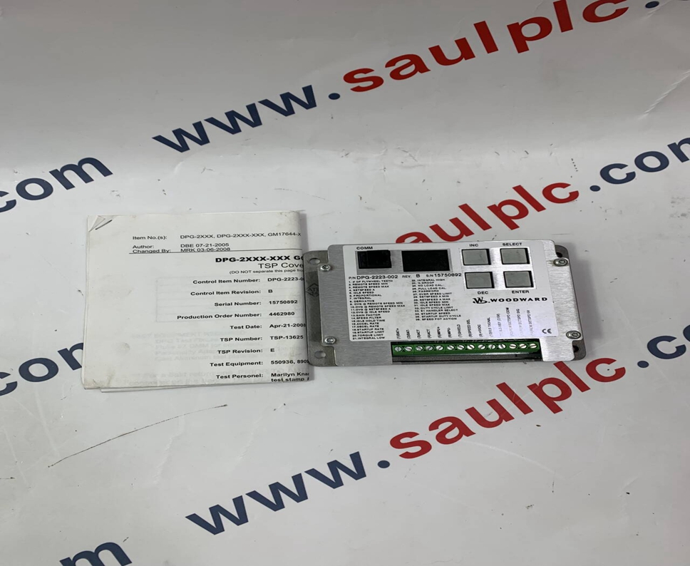 Woodward  DPG-2223-002  Digital Controllers