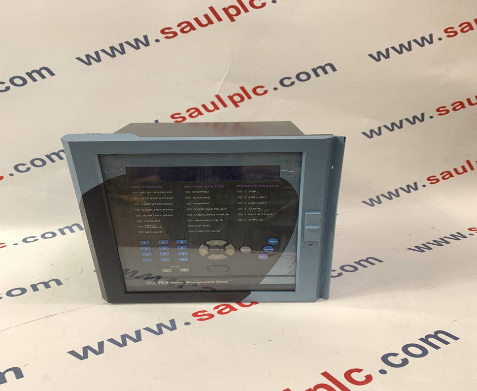 GE  SR469-P5-HI-A20-E Motor Protection Relay
