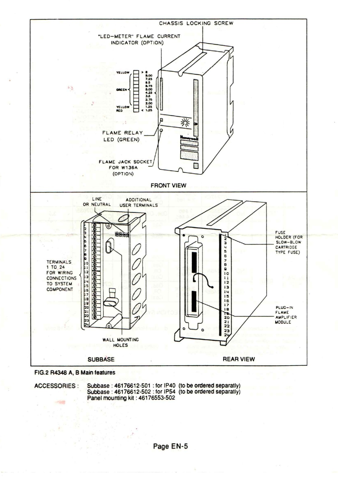 HONEYWELL R4348-A/1026 Instruction Manual