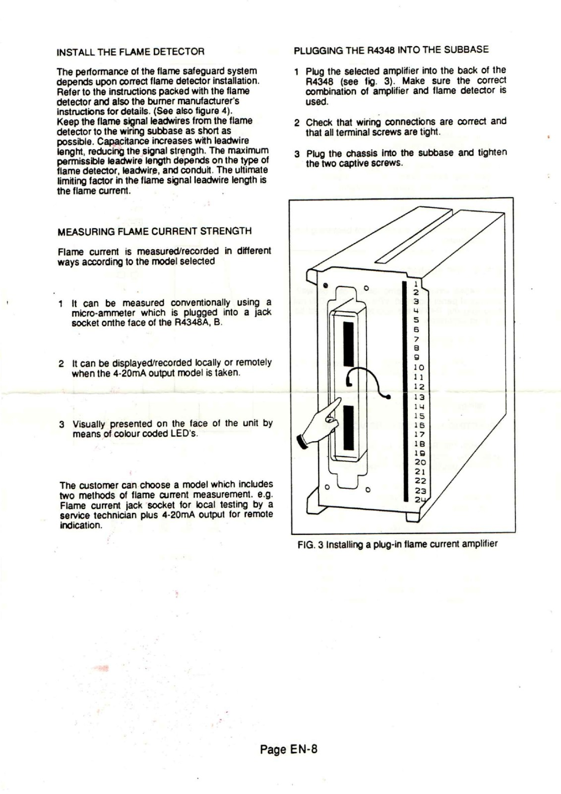 HONEYWELL R4348-A/1026 Instruction Manual