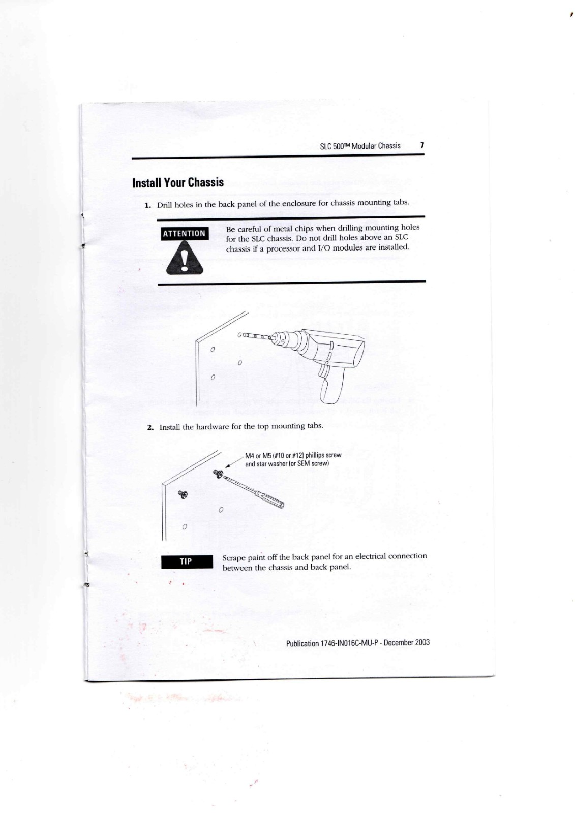 Allen-Bradley 1746 Series Instructions