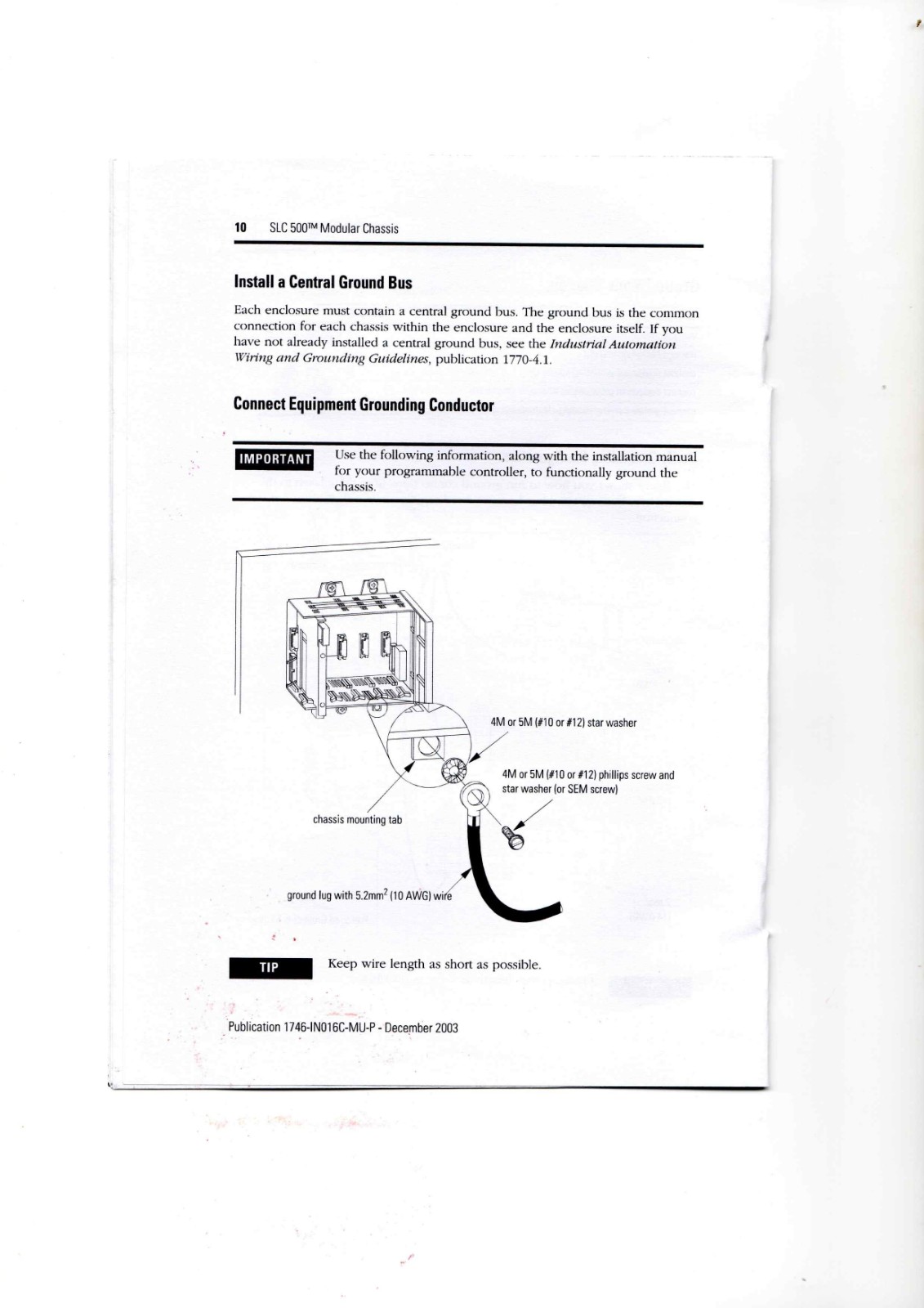 Allen-Bradley 1746 Series Instructions