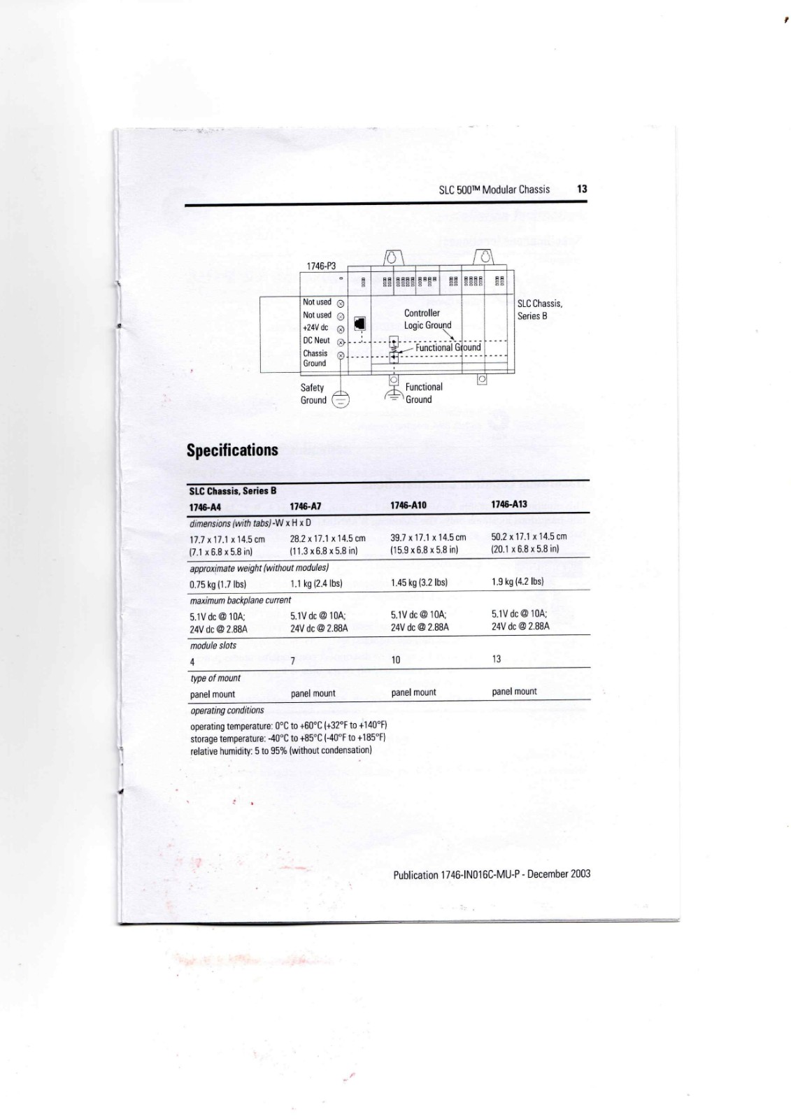 Allen-Bradley 1746 Series Instructions