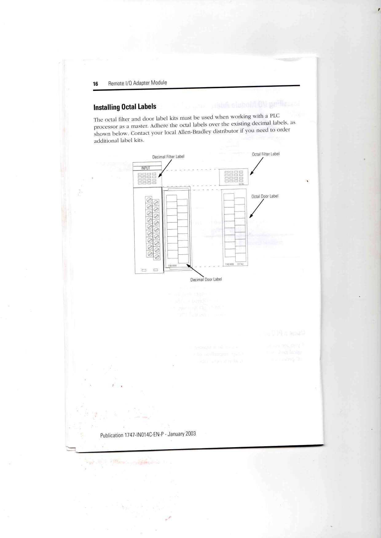 Allen-Bradley 1747-ASB Data Sheet