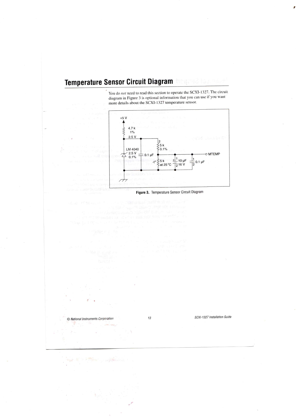 National Instruments SCXI-1327 Datasheet