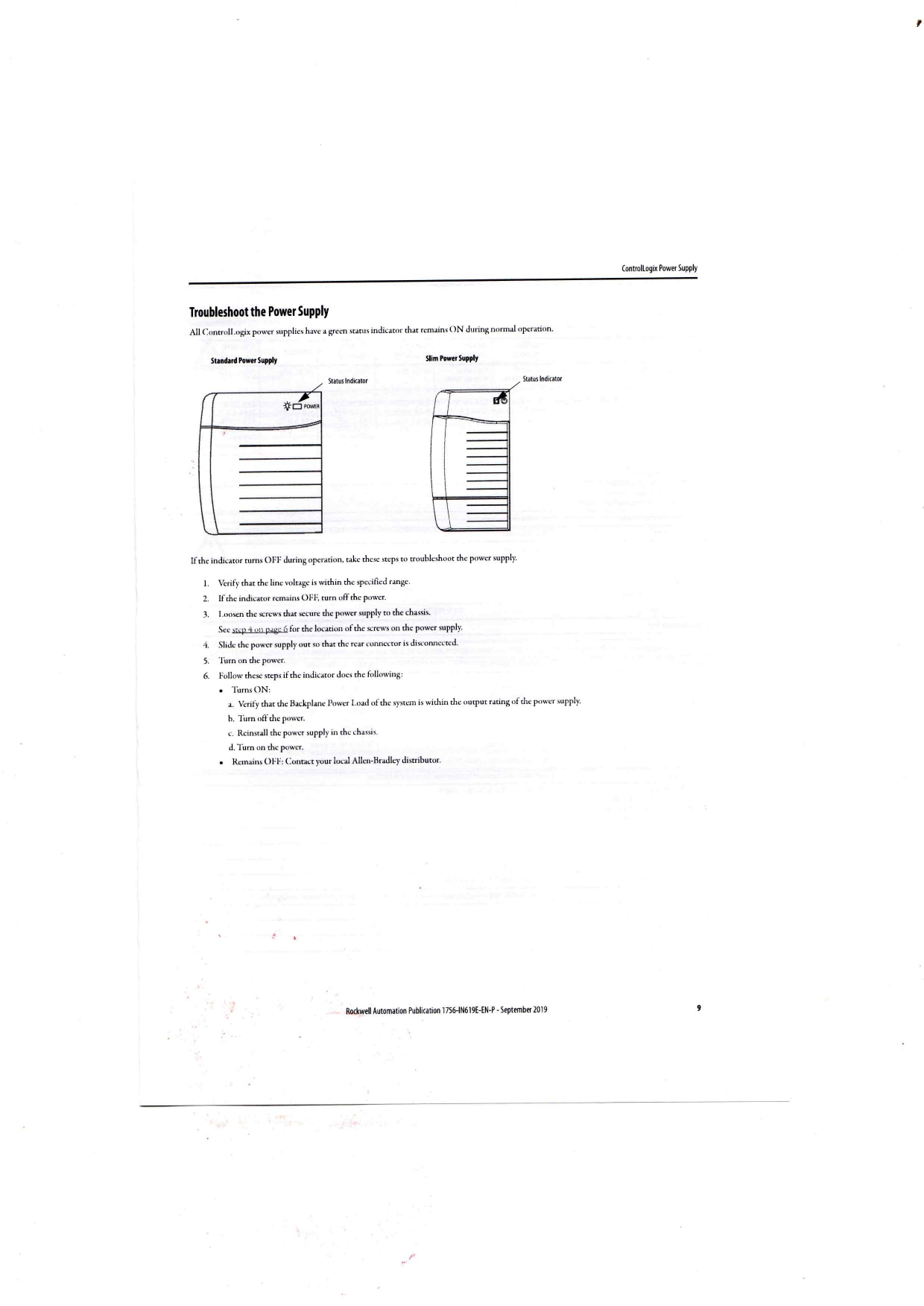 Allen-Bradley 1756 Series Data Sheet