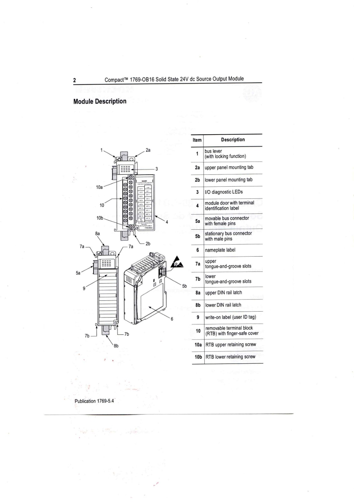 Allen-Bradley 1769-OB16 Data Sheet