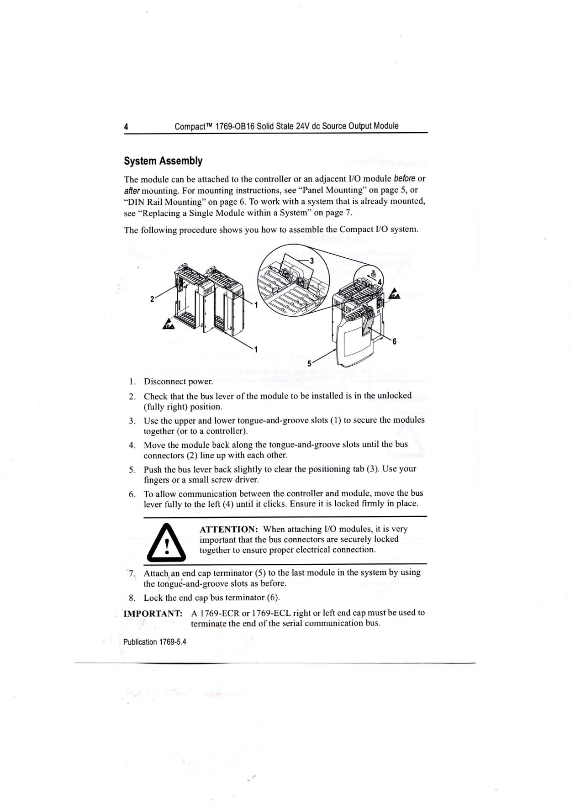 Allen-Bradley 1769-OB16 Data Sheet