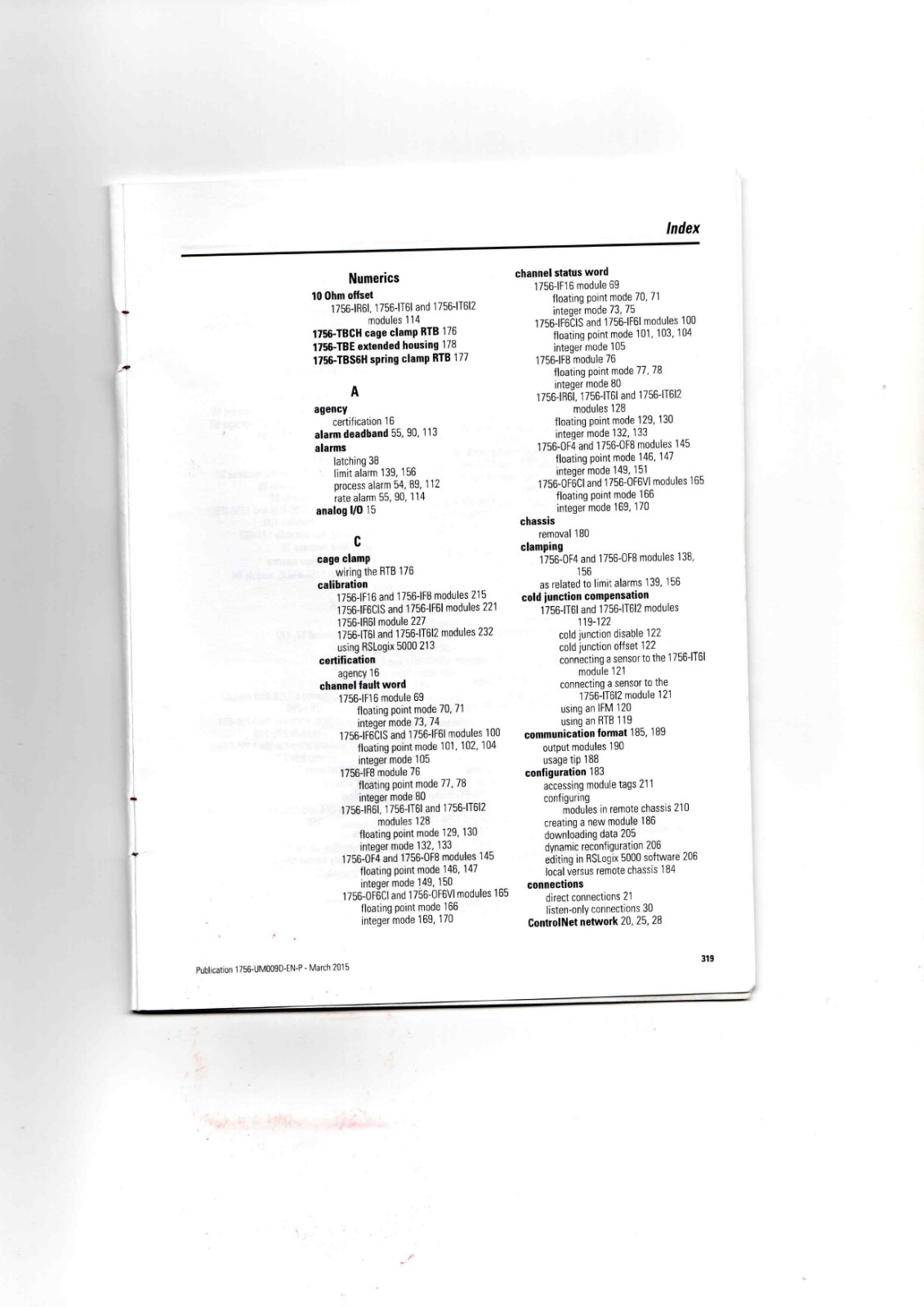 Allen-Bradley 1756 Series Data Sheet