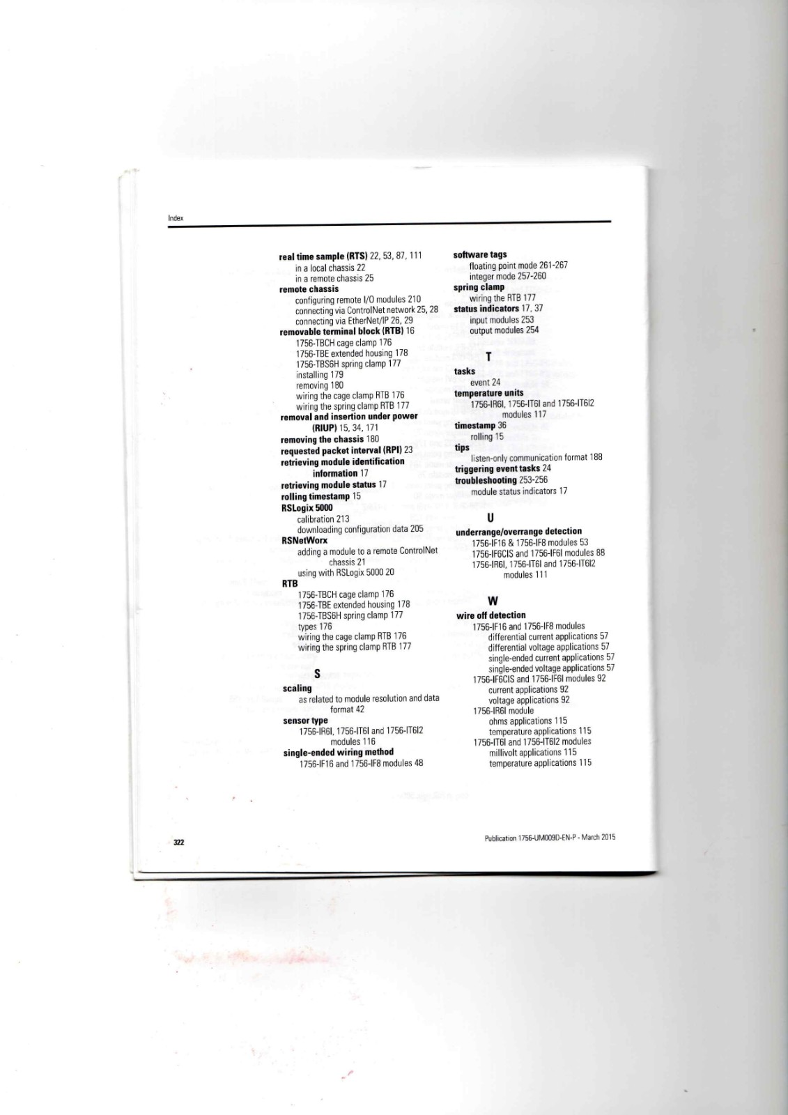 Allen-Bradley 1756 Series Data Sheet