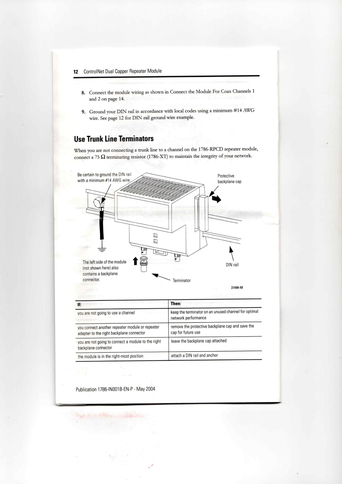 Allen-Bradley 1786-RPCD Data Sheet