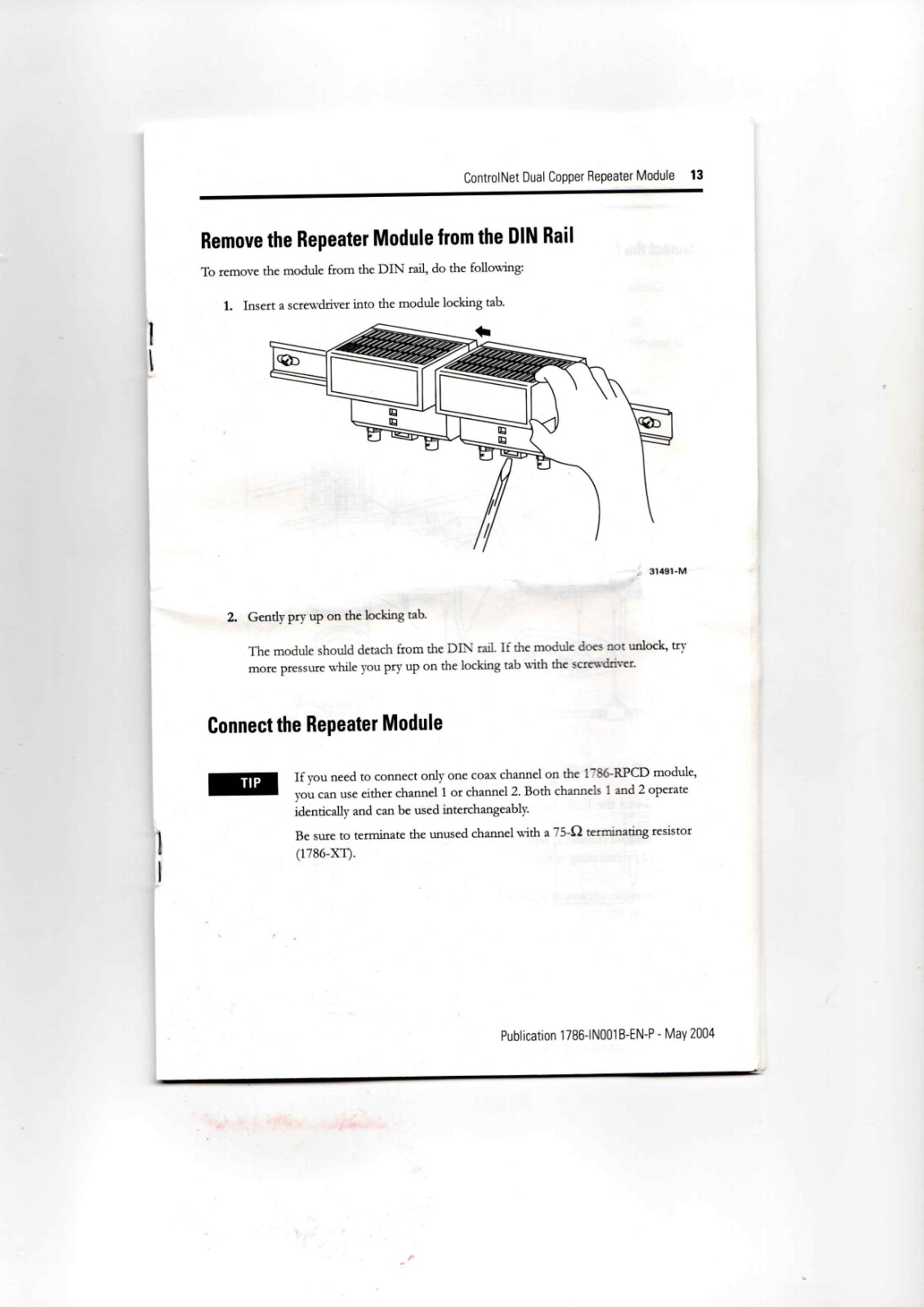 Allen-Bradley 1786-RPCD Data Sheet