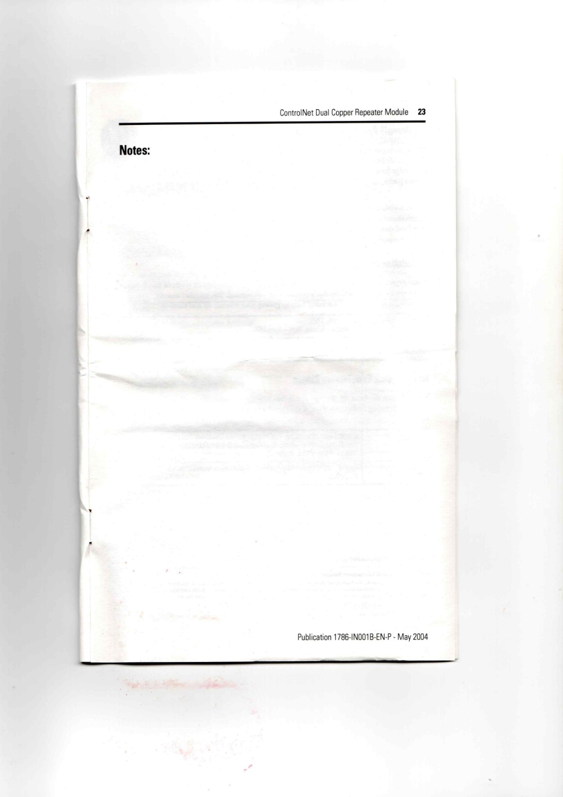 Allen-Bradley 1786-RPCD Data Sheet