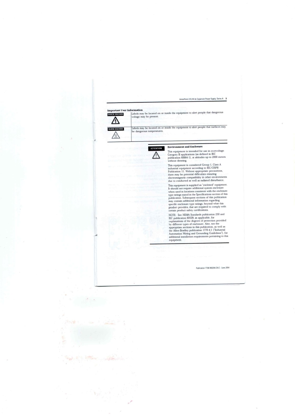 Allen-Bradley 1738-EP24DC Datasheet