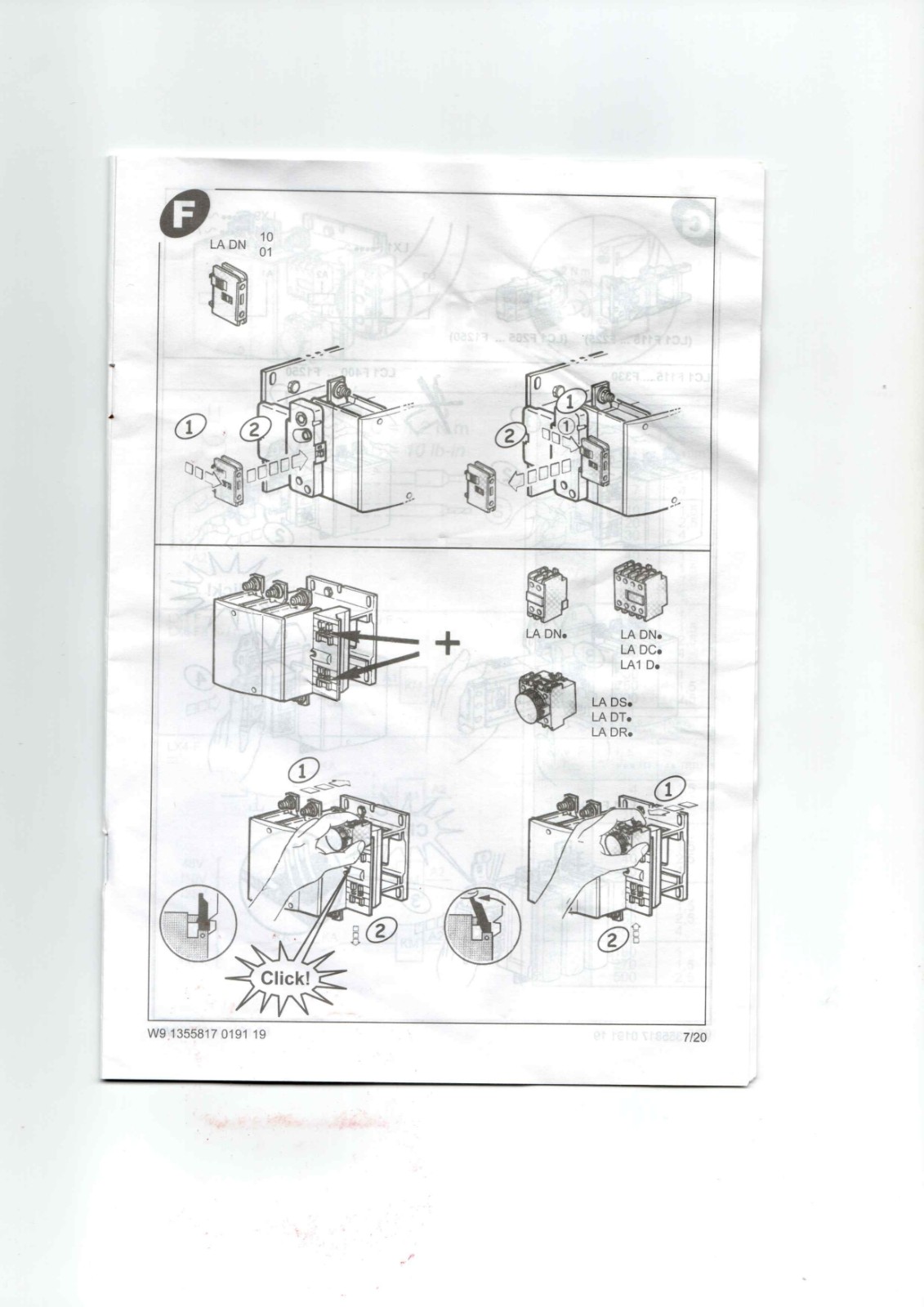 Schneider LC1F185 Datasheet