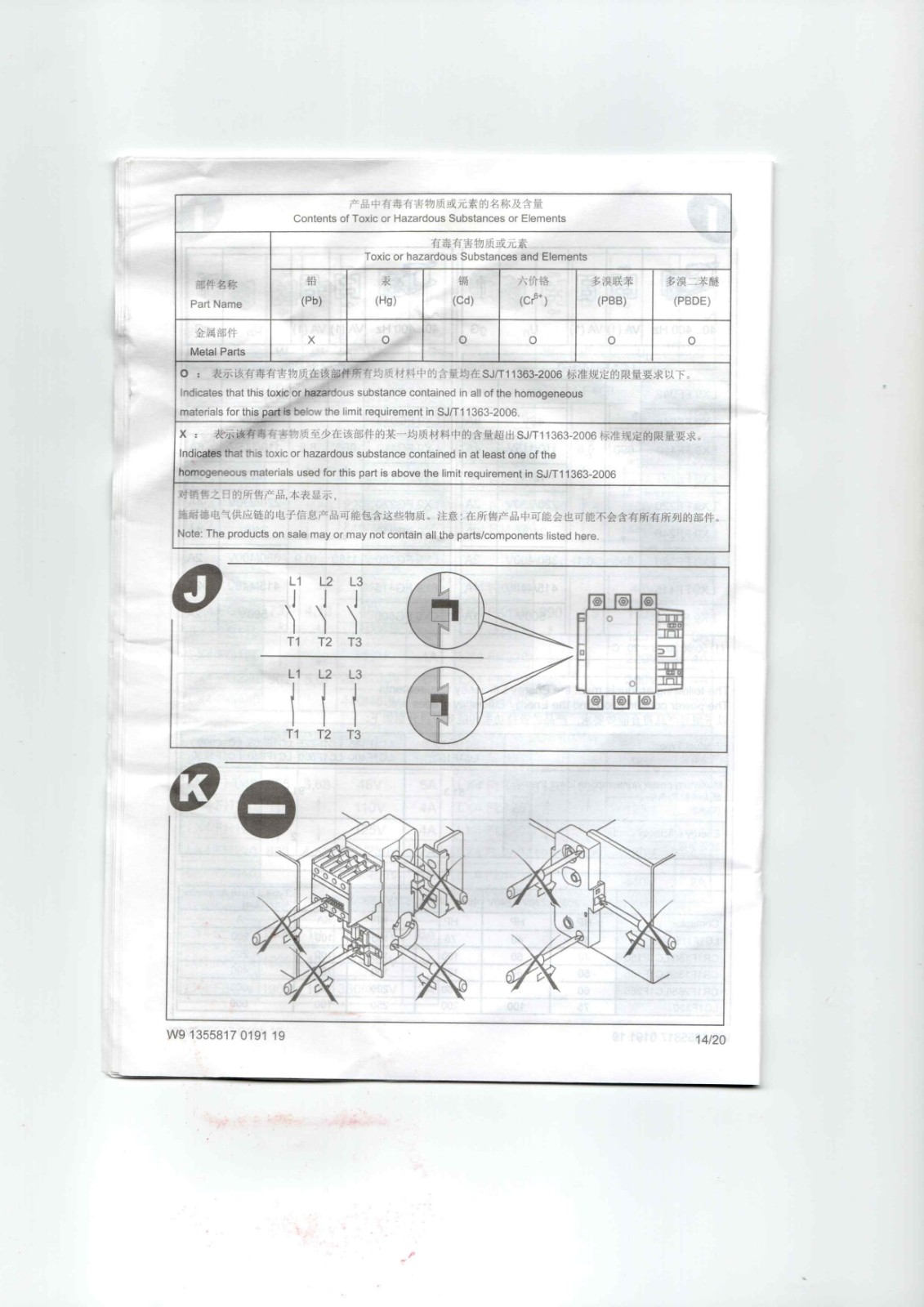 Schneider LC1F185 Datasheet