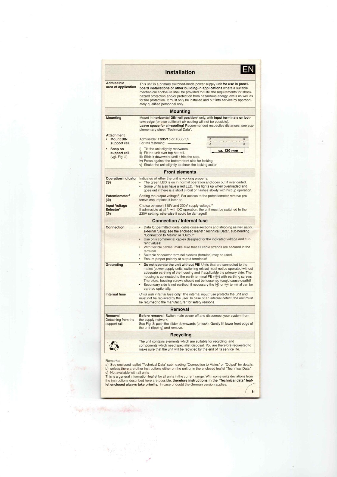 Emerson PU-286.015.20-10D Datasheet