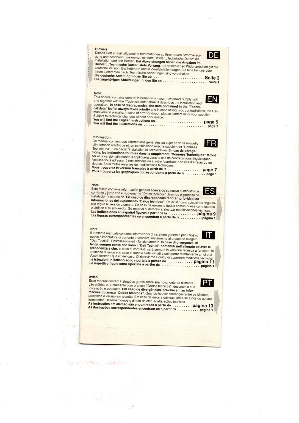 Emerson PU-286.015.20-10D Datasheet