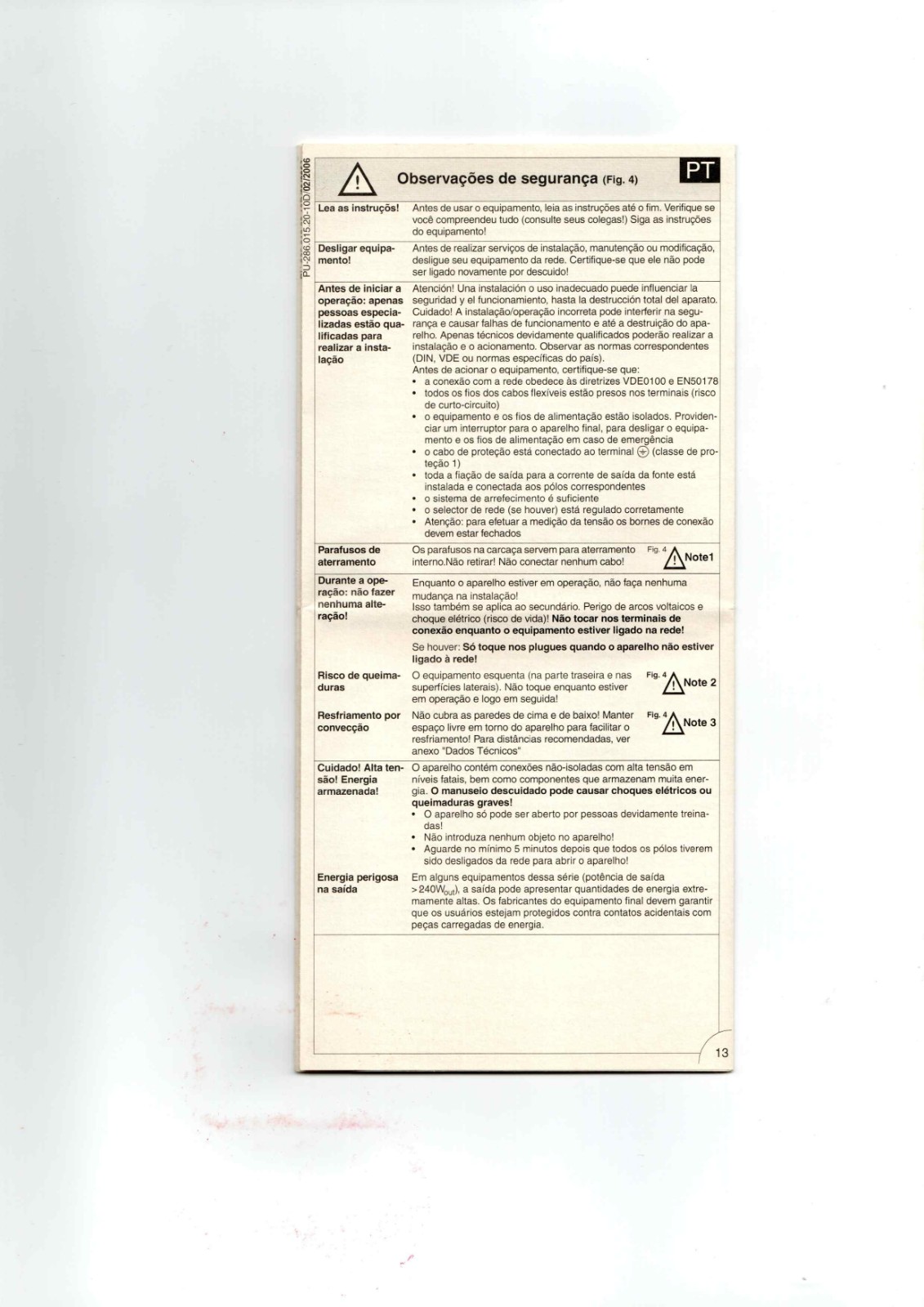 Emerson PU-286.015.20-10D Datasheet