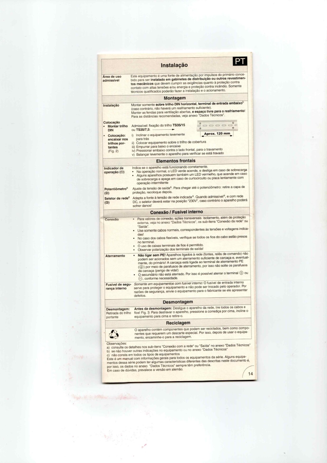 Emerson PU-286.015.20-10D Datasheet