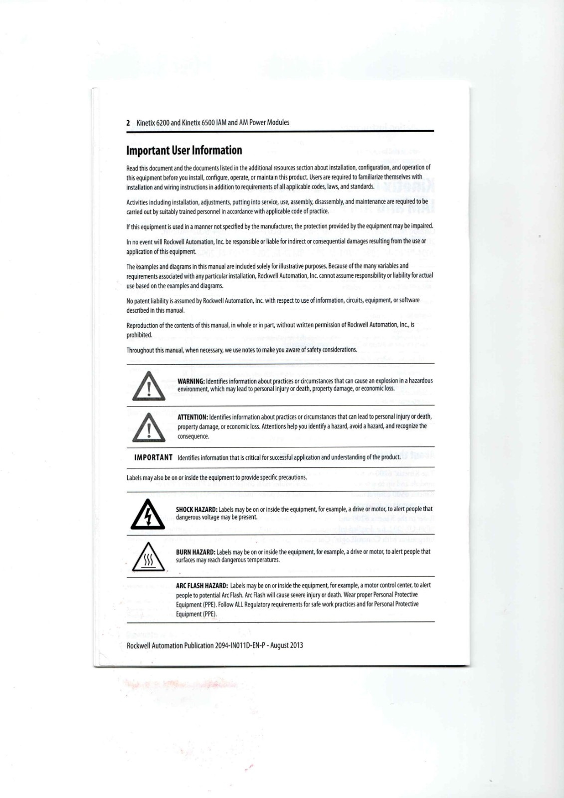 Allen-Bradley 2094-BC01-MP5-M, 2094-BC01-M01-M, 2094-BC02-M02-M, 2094-BC04-M03-M, 2094-BC07-M05-M, 2094-BMP5-M,