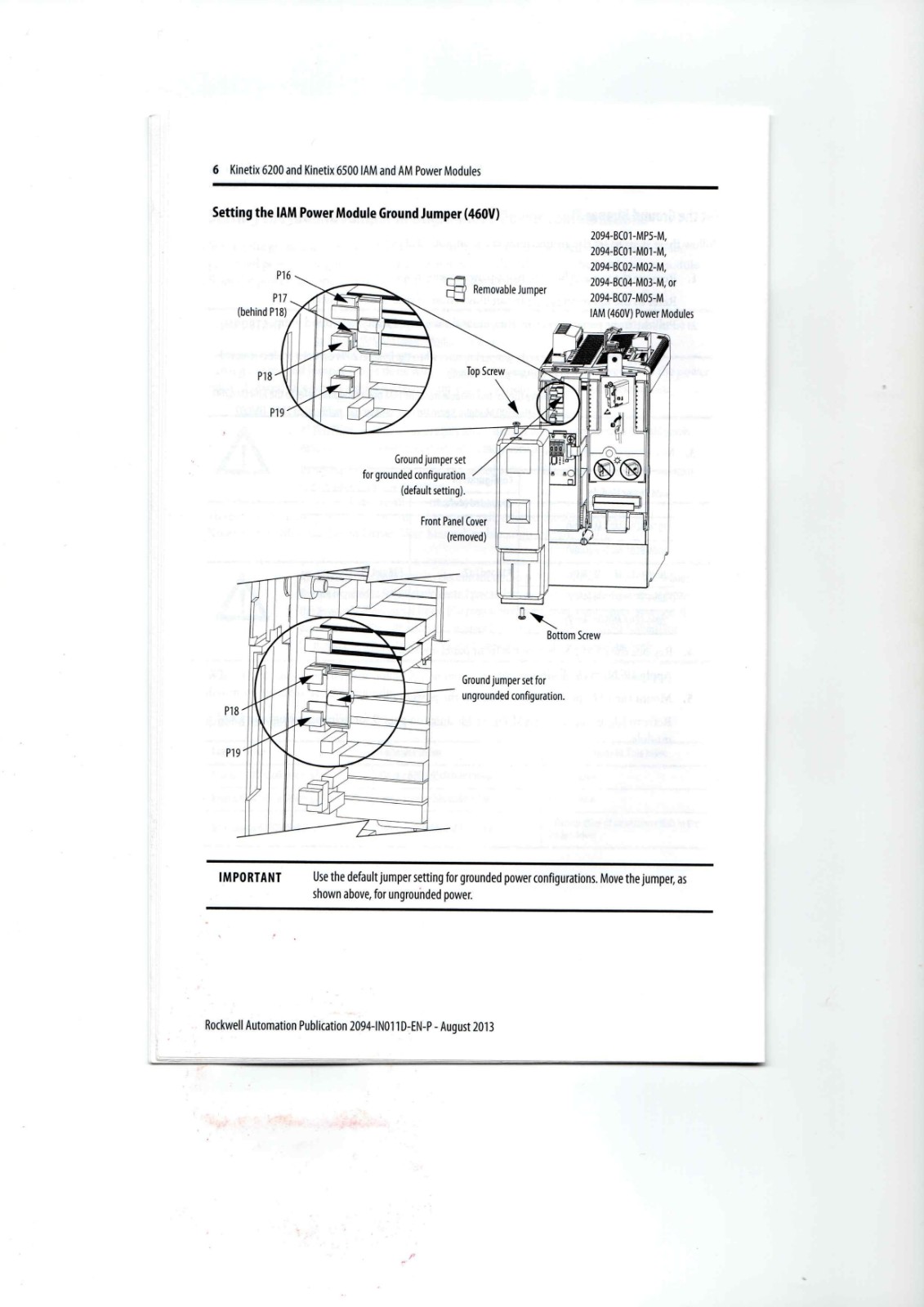 Allen-Bradley 2094-BC01-MP5-M, 2094-BC01-M01-M, 2094-BC02-M02-M, 2094-BC04-M03-M, 2094-BC07-M05-M, 2094-BMP5-M,