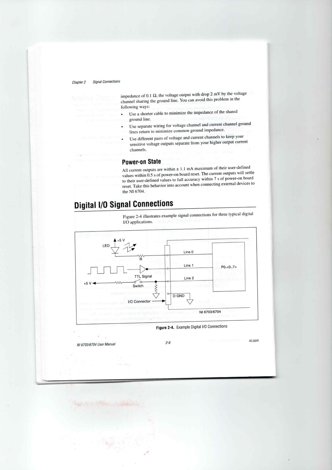 National Instruments PCI-6703,PCI-6704,PXI-6703,PXI-6704