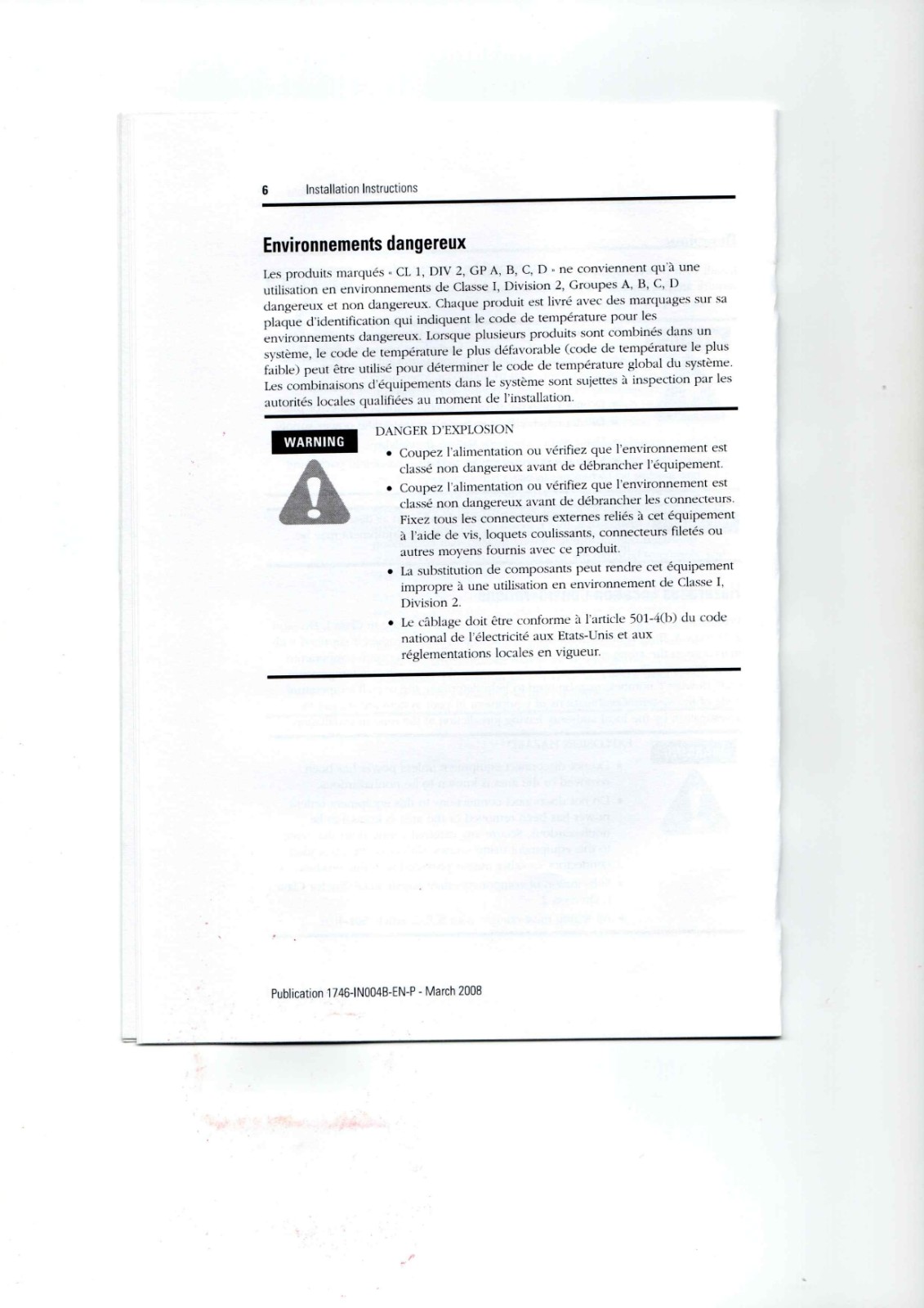 Allen-Bradley 1746-P1, 1746-P2, 1746-P3 Data Sheet