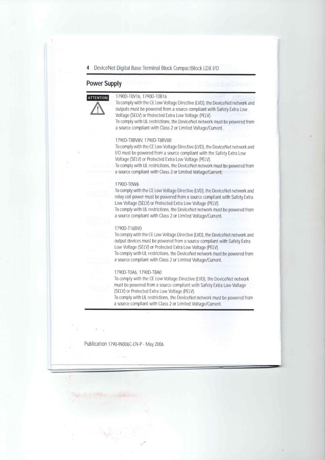 A-B 1790D-T16BV0 Datasheet