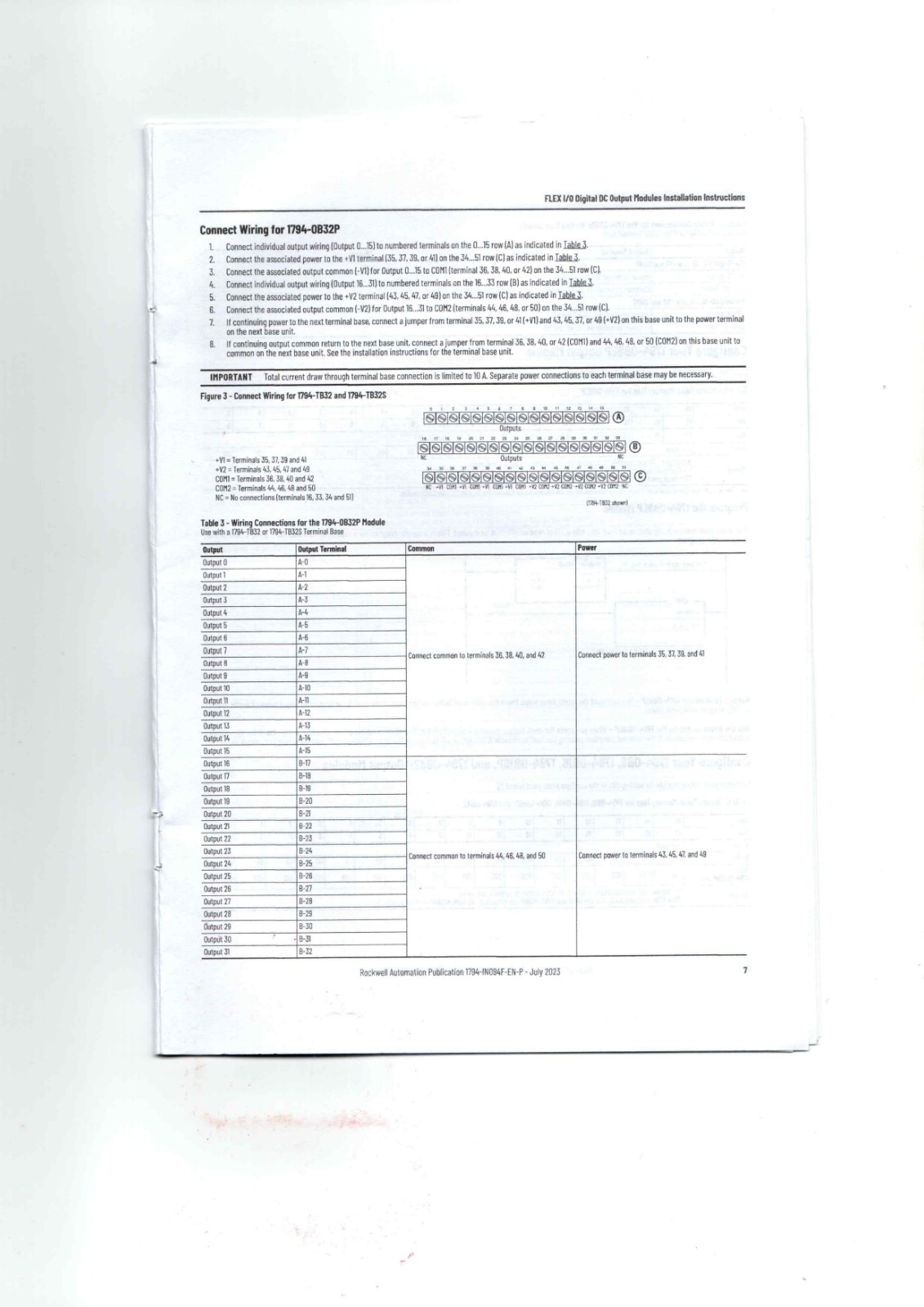 A-B 1794-OB8, 1794-OB8EP, 1794-OB16, 1794-OB16P, 1794-OB32P Datasheet