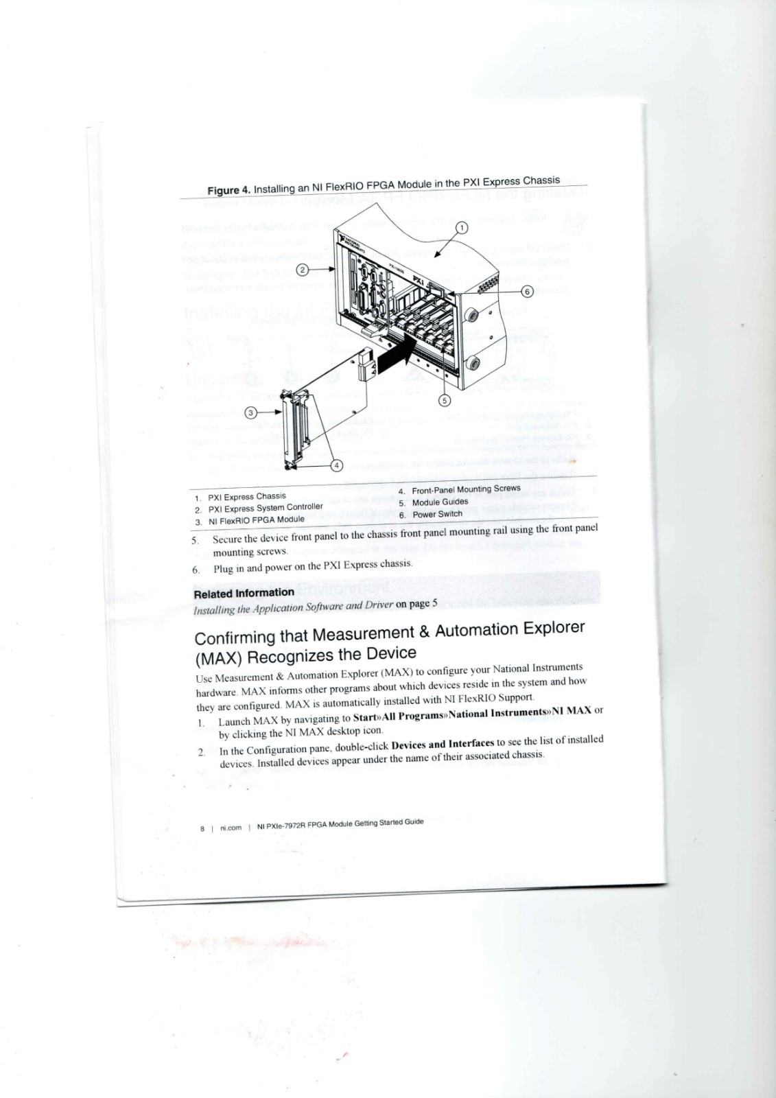 NI PXIE-7972R Datasheet