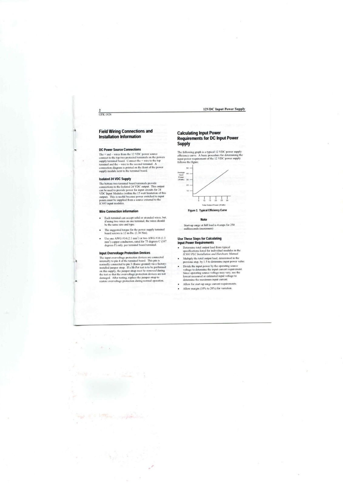 GE IC693PWR332 Datasheet