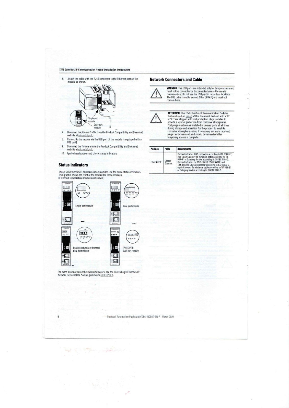 A-B 1756-EN2T Datasheet