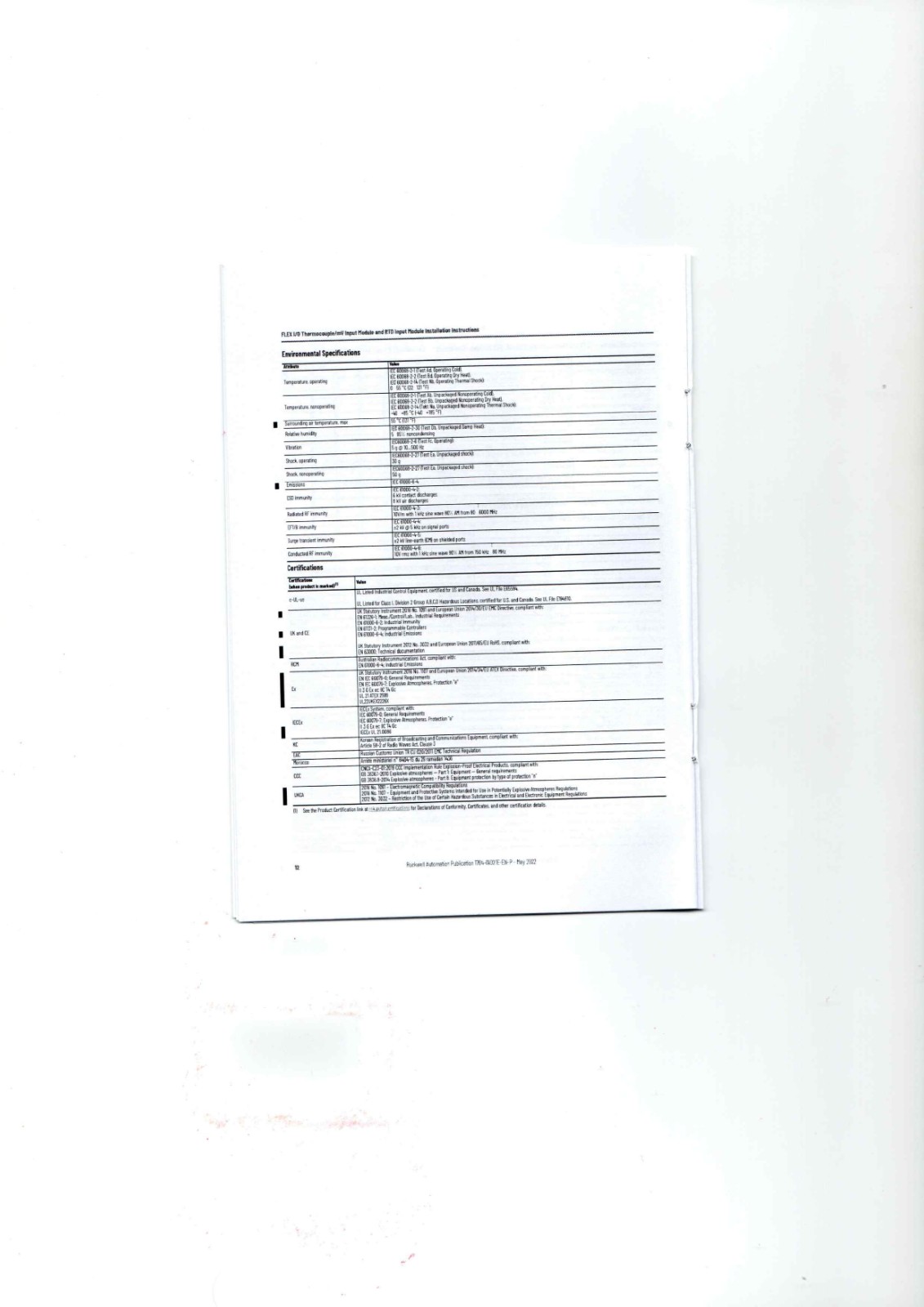 A-B 1794-IT8, 1794-IR8 Data Sheet