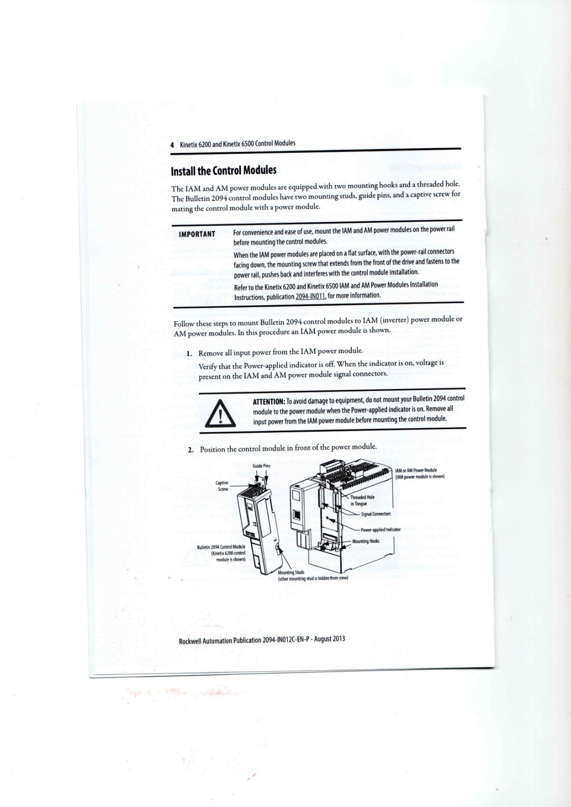 A-B 2094-SE02F-M00-S0, 2094-SE02F-M00-S1 Datasheet