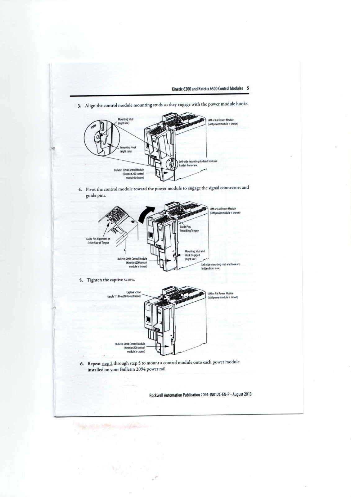 A-B 2094-SE02F-M00-S0, 2094-SE02F-M00-S1 Datasheet
