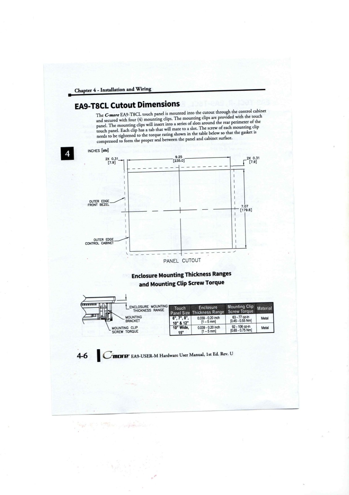 AutomationDirect EA9-T6CL-R, EA9-T6CL, EA9-T7CL-R, EA9-T7CL Datasheet