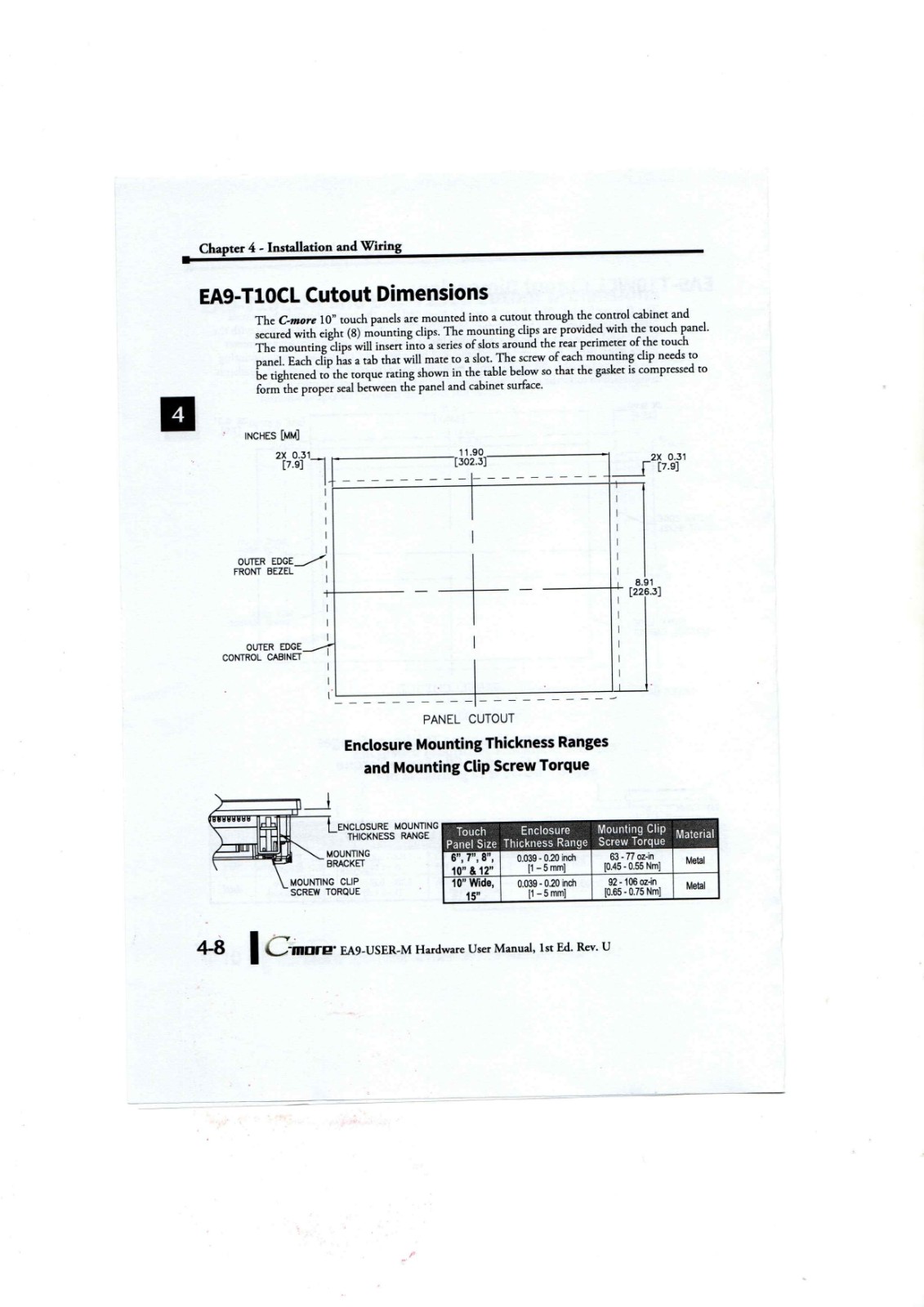 AutomationDirect EA9-T6CL-R, EA9-T6CL, EA9-T7CL-R, EA9-T7CL Datasheet