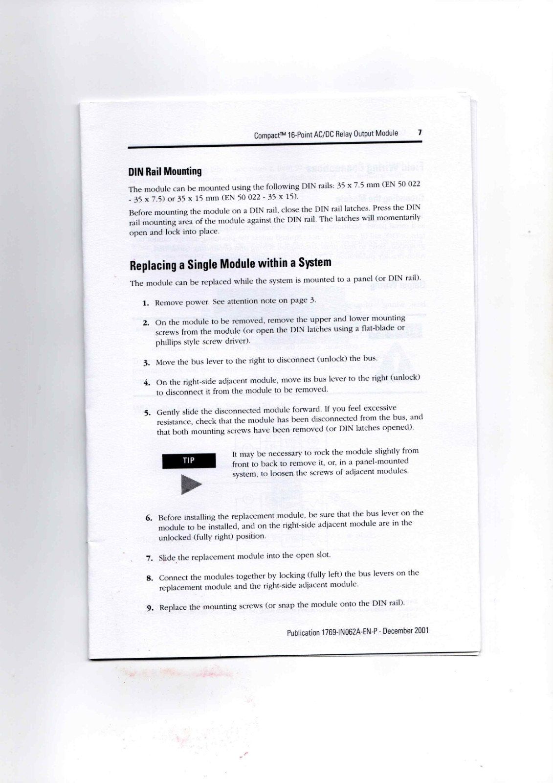 A-B 1769-OW16 Data Sheet