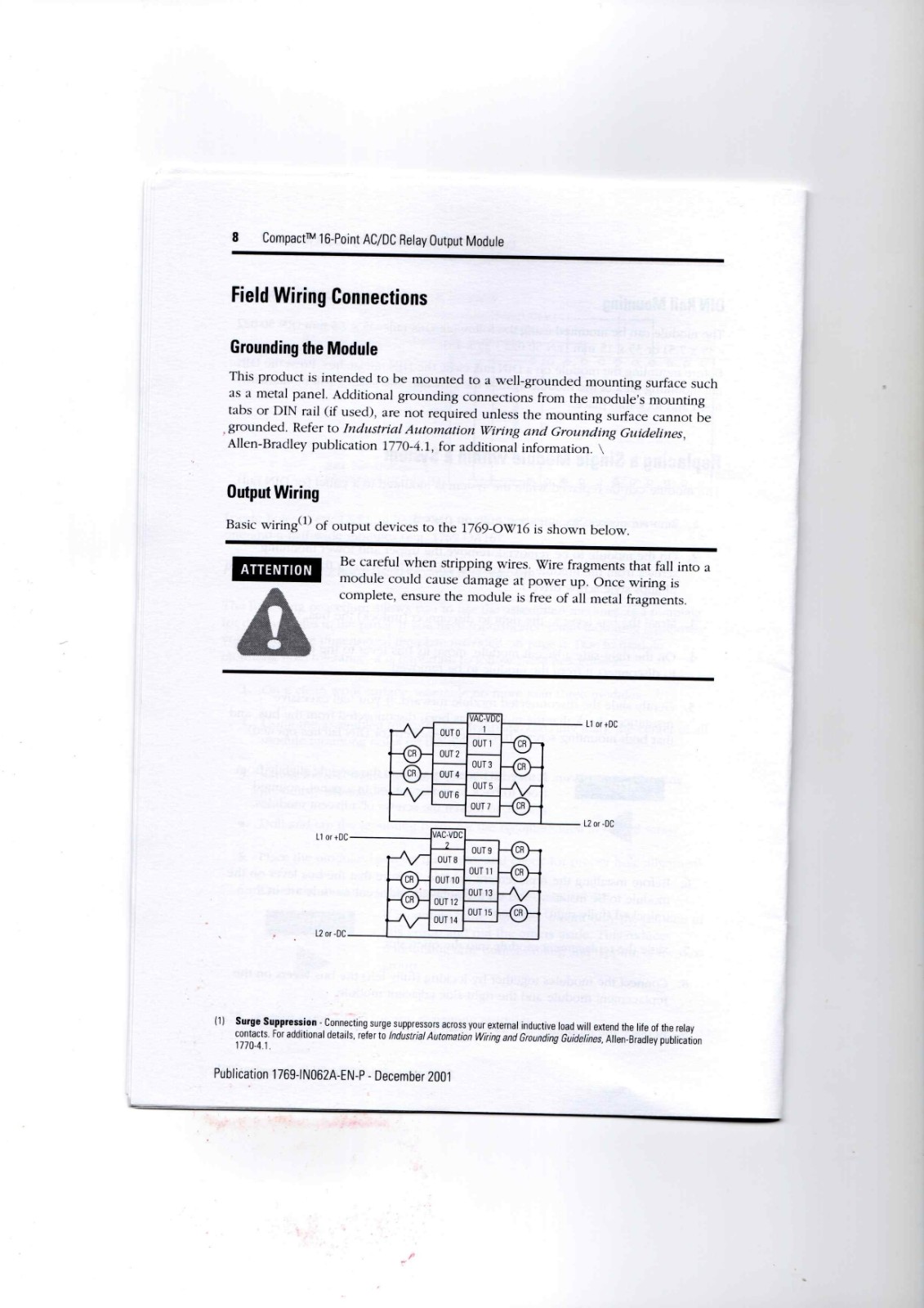 A-B 1769-OW16 Data Sheet