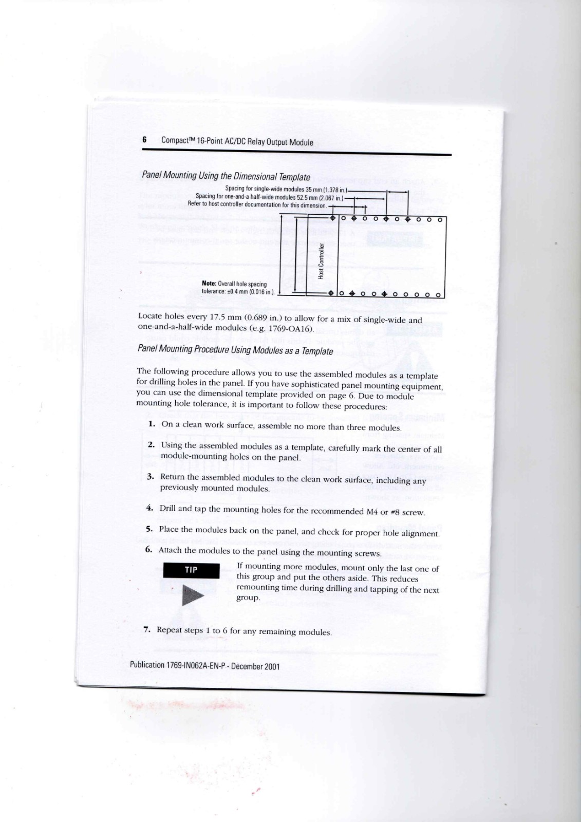 A-B 1769-OW16 Data Sheet