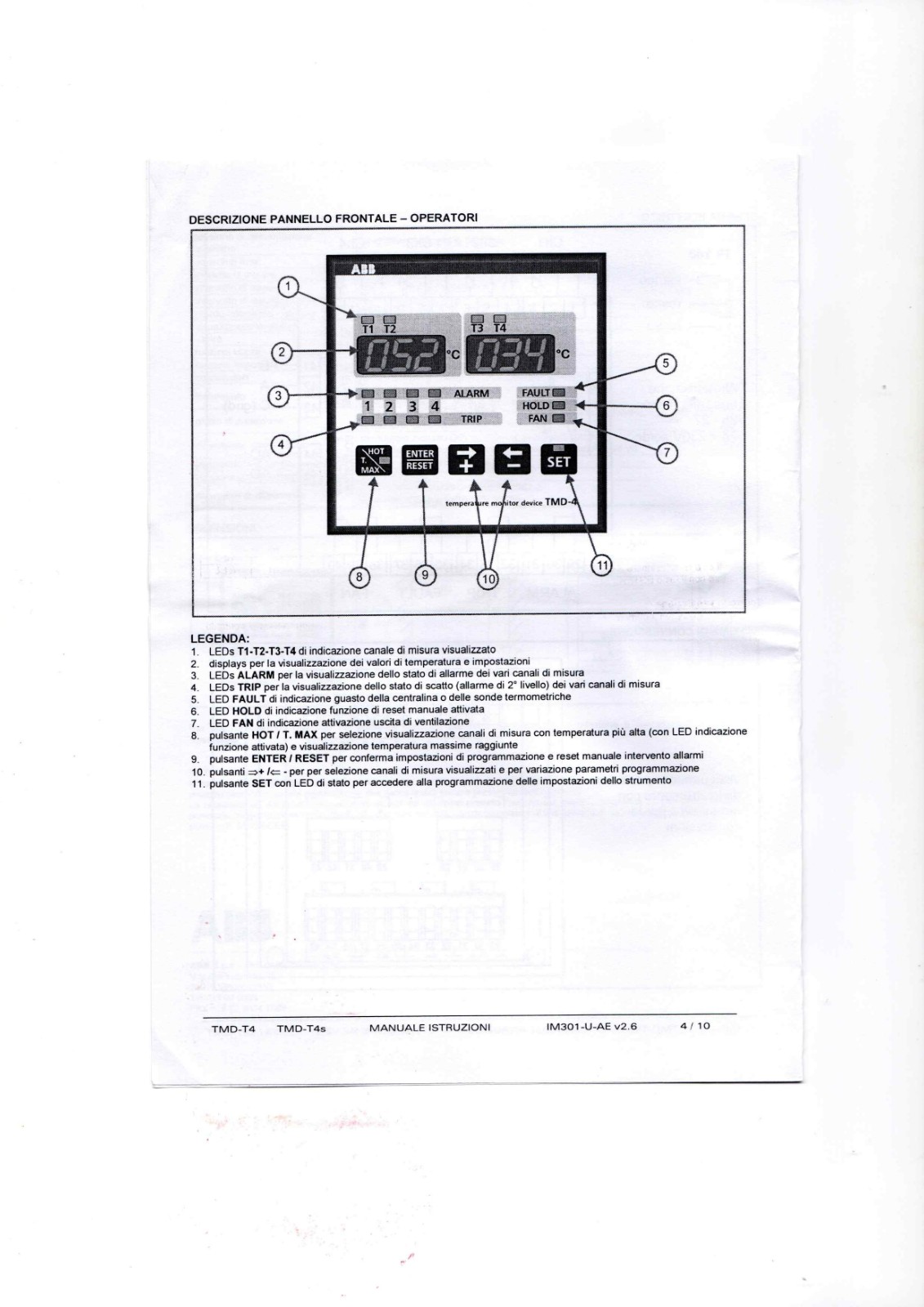 ABB TMD-T4 data sheet