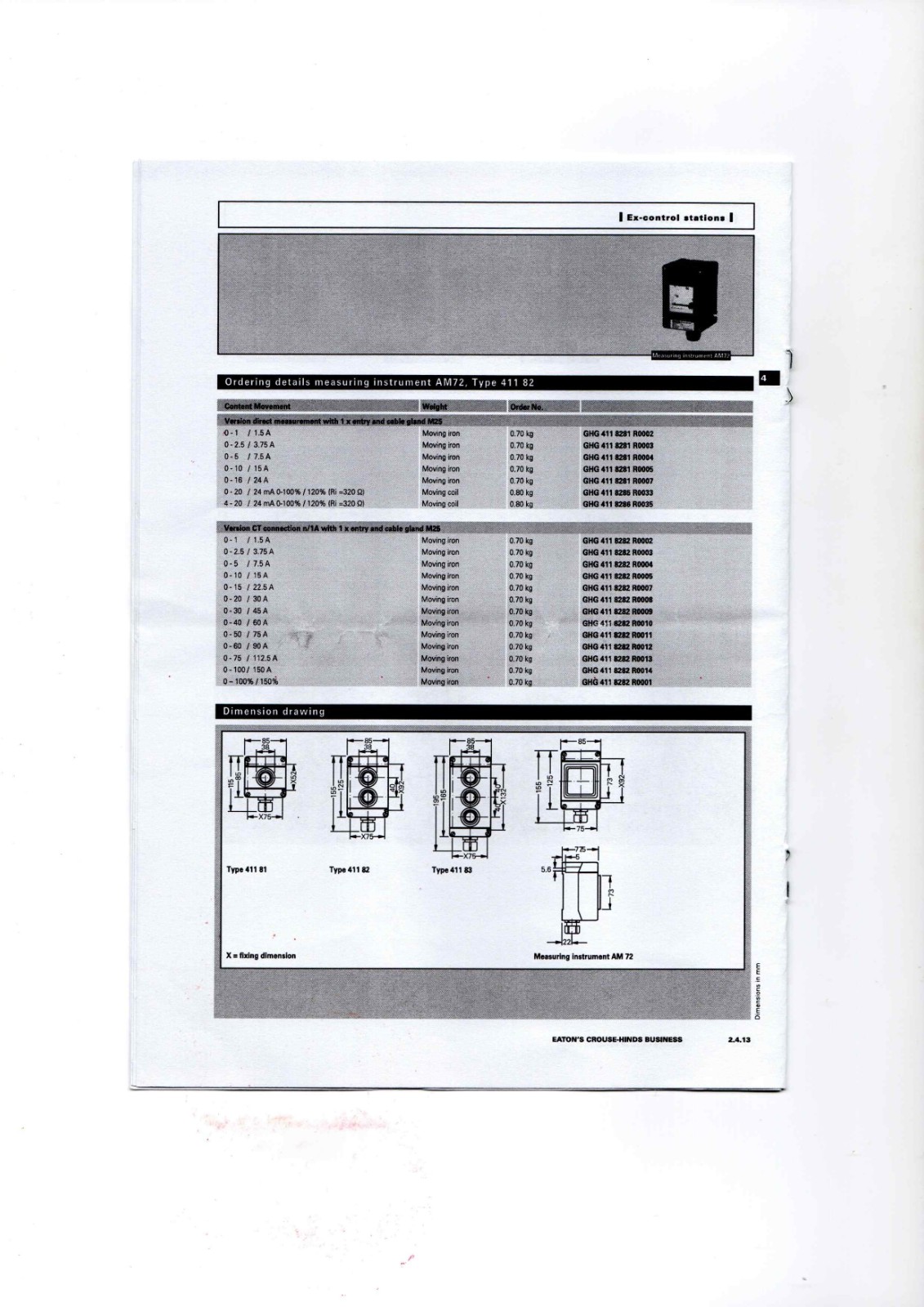 CEAG GHG4118100R0001 Datasheet