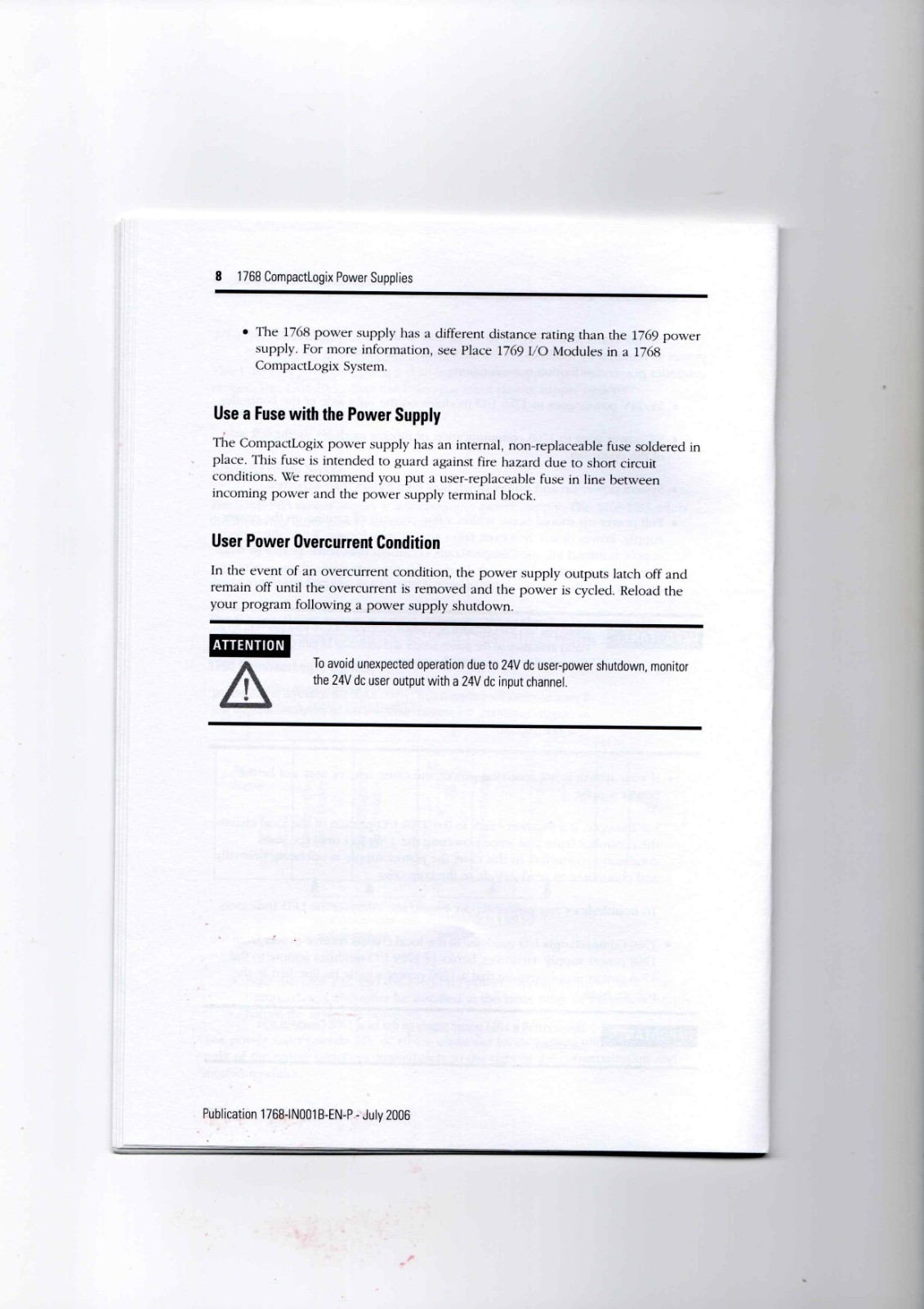 A-B 1768-PA3, 1768-PB3 Data Sheet