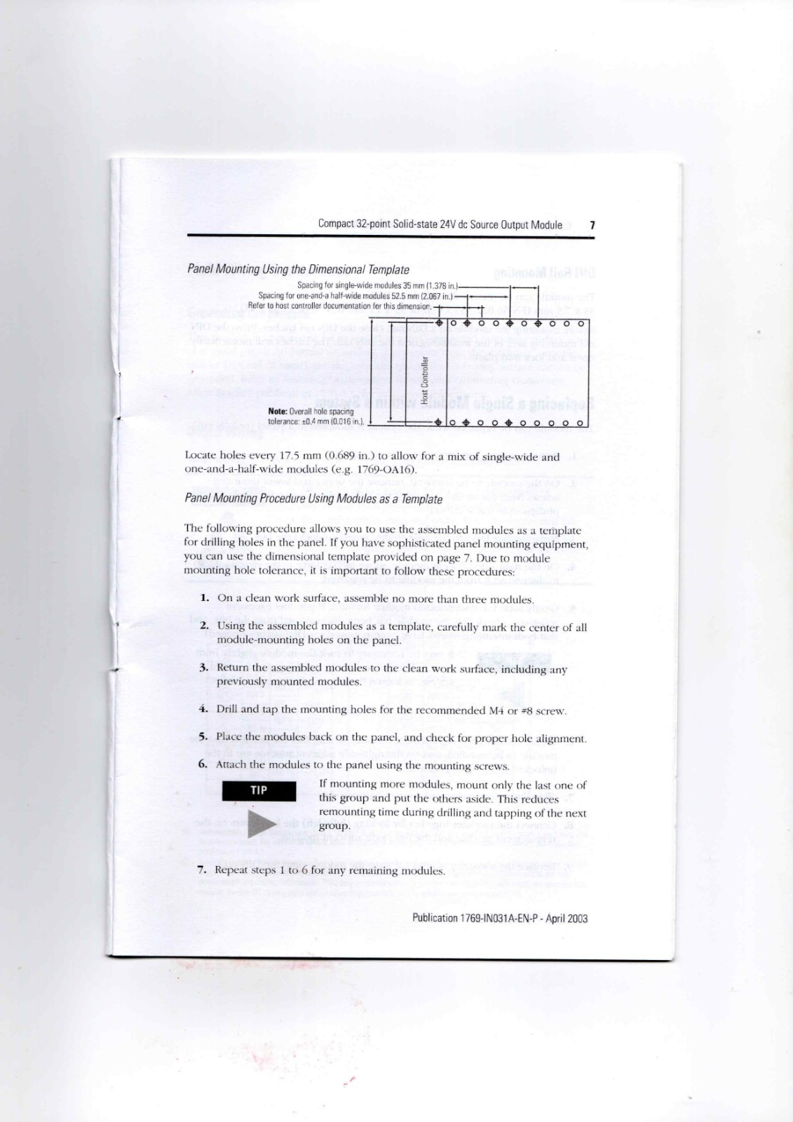 A-B 1769-OB32 Data Sheet