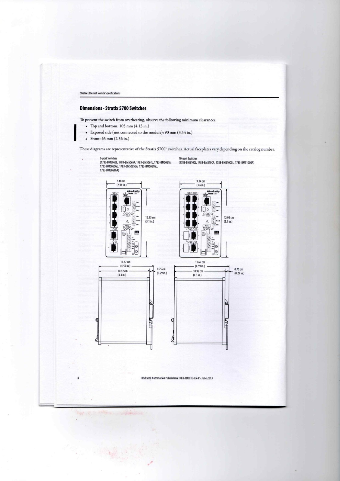 A-B 1783-BMS06SL, 1783-MS06T, 1783-EMS08T, 1783-ETAP, 1783-US03T01F Datasheet