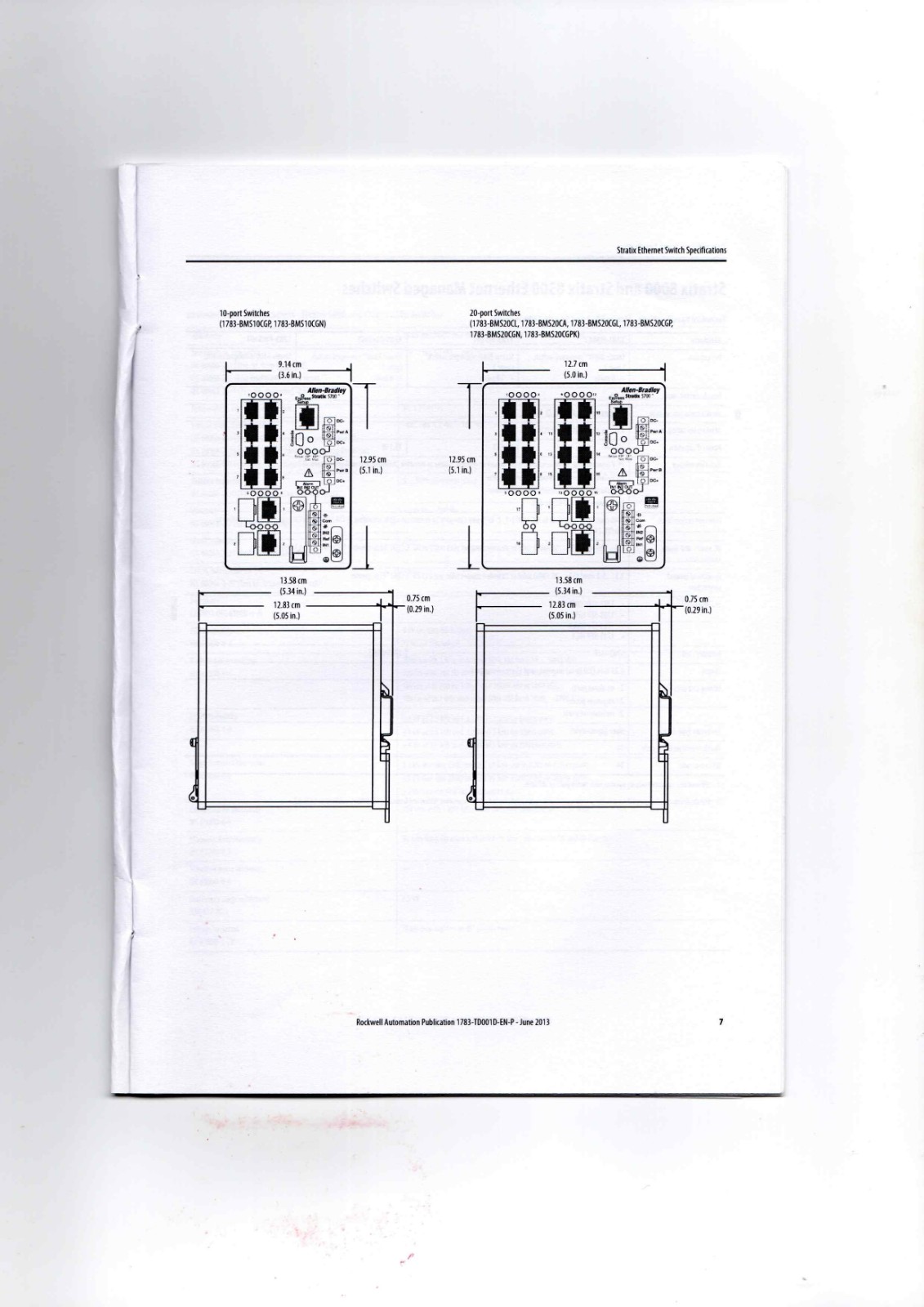 A-B 1783-BMS06SL, 1783-MS06T, 1783-EMS08T, 1783-ETAP, 1783-US03T01F Datasheet