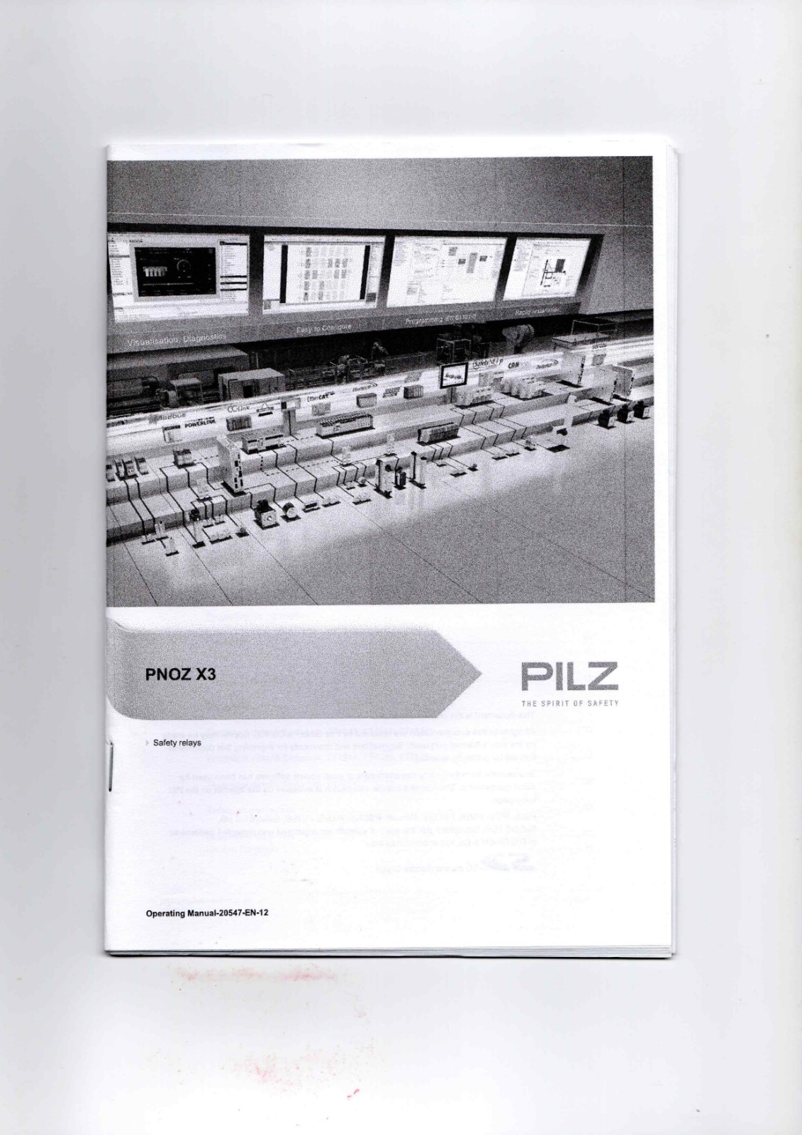 Pilz PNOZ X3 data sheet