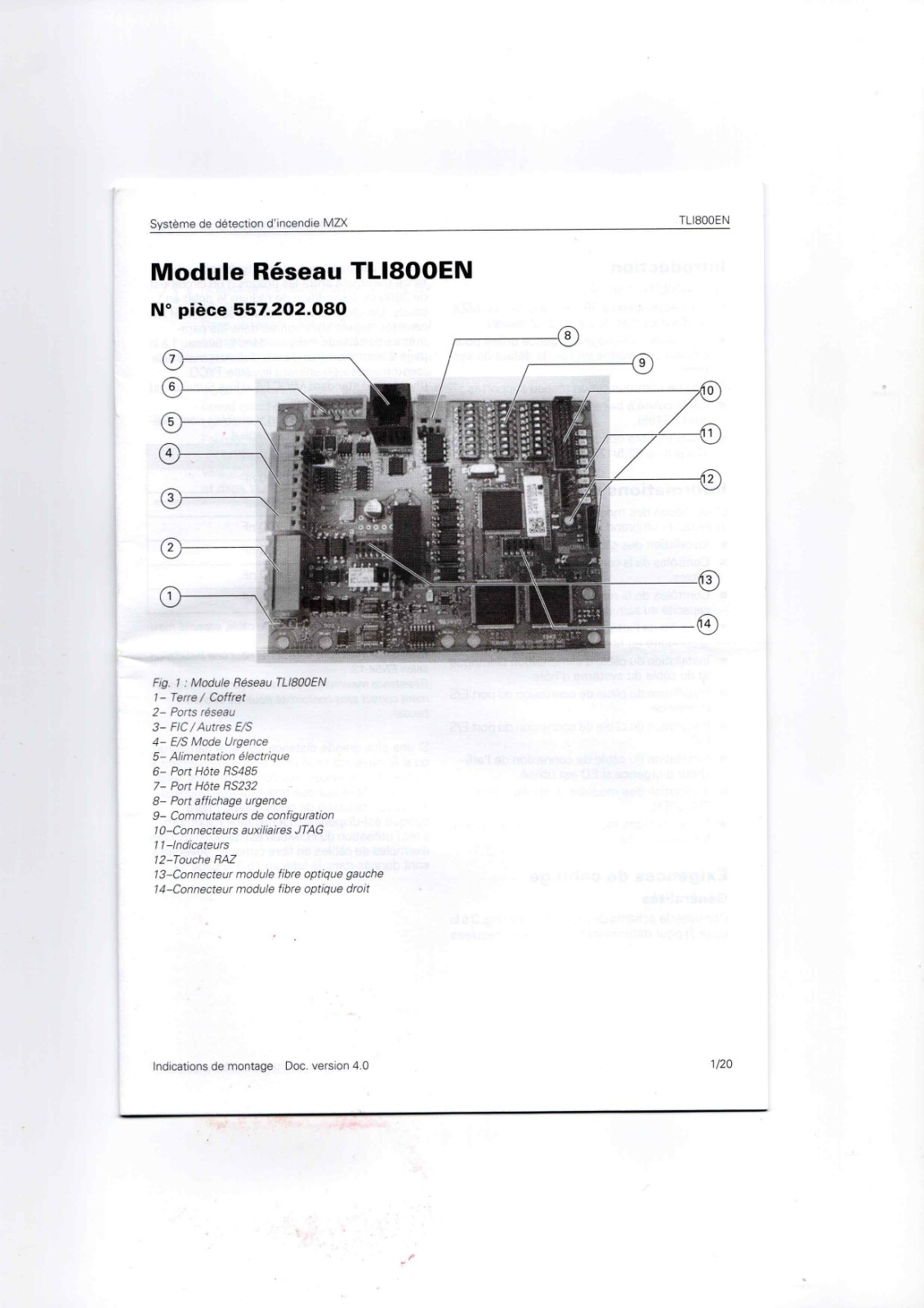 TYCO TLI800EN Datasheet